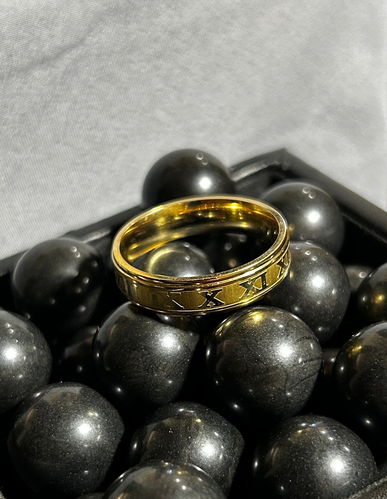 Roman numeral ring