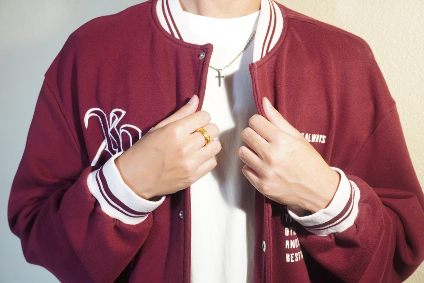 Roman numeral ring