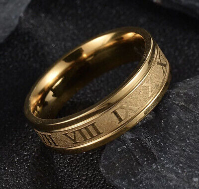 Roman numeral ring